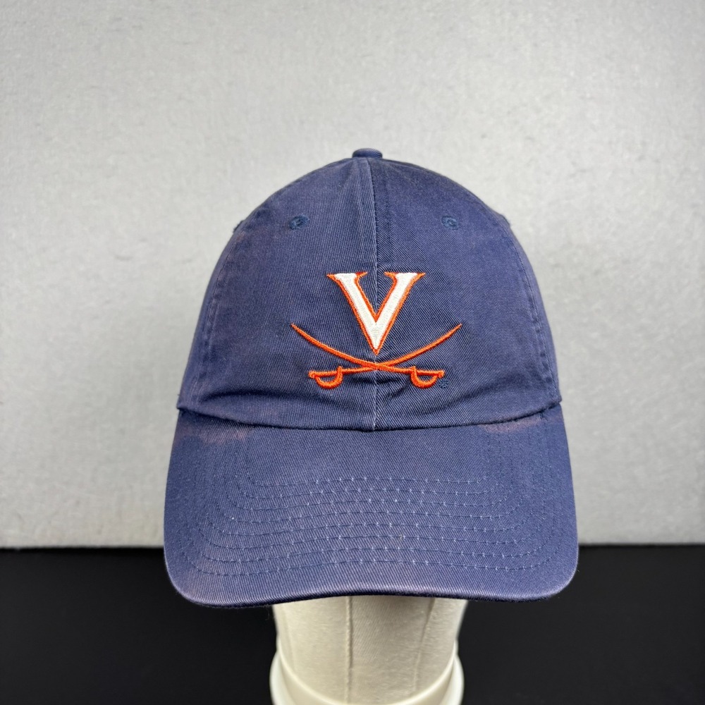 University of Virginia Cavaliers Nike Team Baseball Cap Navy Blue Hat OSFM UVA